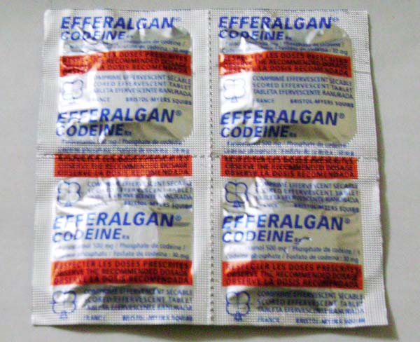 Những tác dụng phụ của thuốc Efferalgan Codeine 
