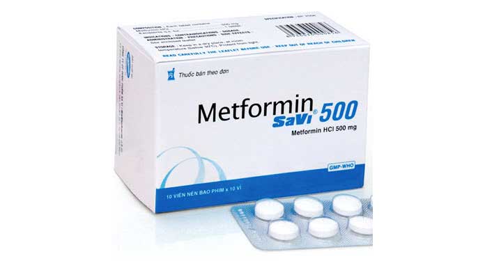 Các loại viên Metformin 500mg, 850mg, 1000 mg