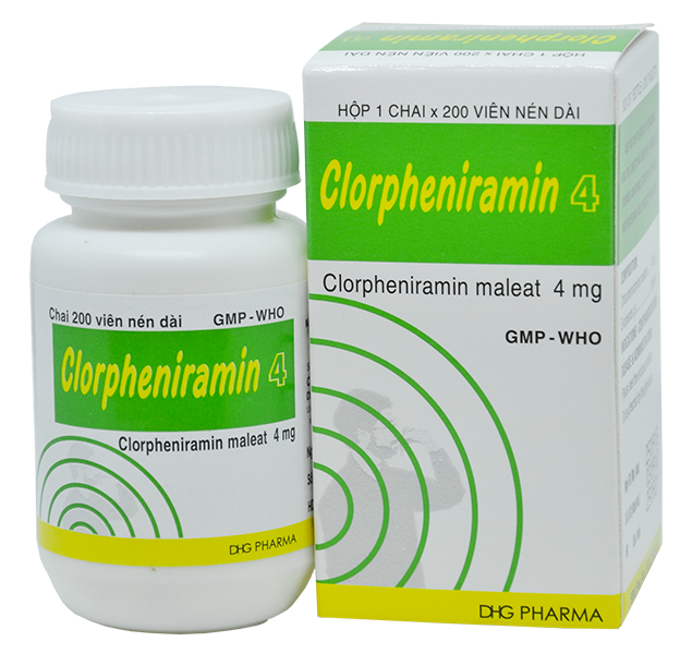 Thuốc clorpheniramin chống chỉ định trong các trường hợp nào