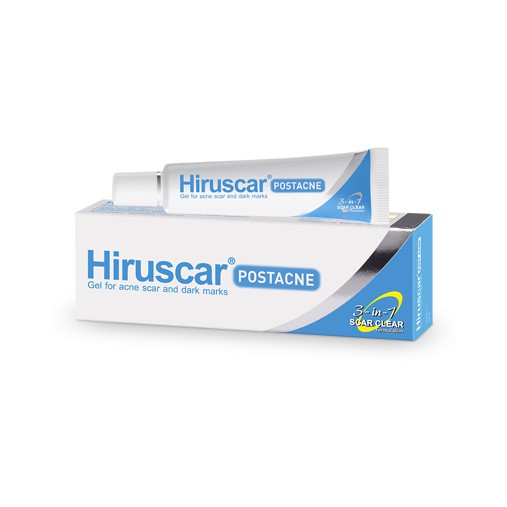 Tìm hiểu các thông tin về thuốc Hiruscar đặc trị mụn sẹo, mụn thâm